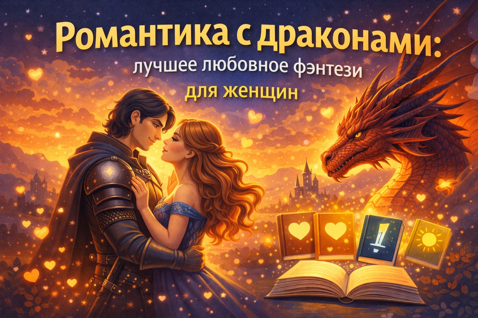 Романтика с драконами: лучшее любовное фэнтези для женщин